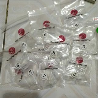 Móng úp HSM Lẻ Side Vuông, Bầu, Thang, Nhọn phom chuẩn [5,6,7,8,9] Mỗi Túi lẻ side 40 Móng