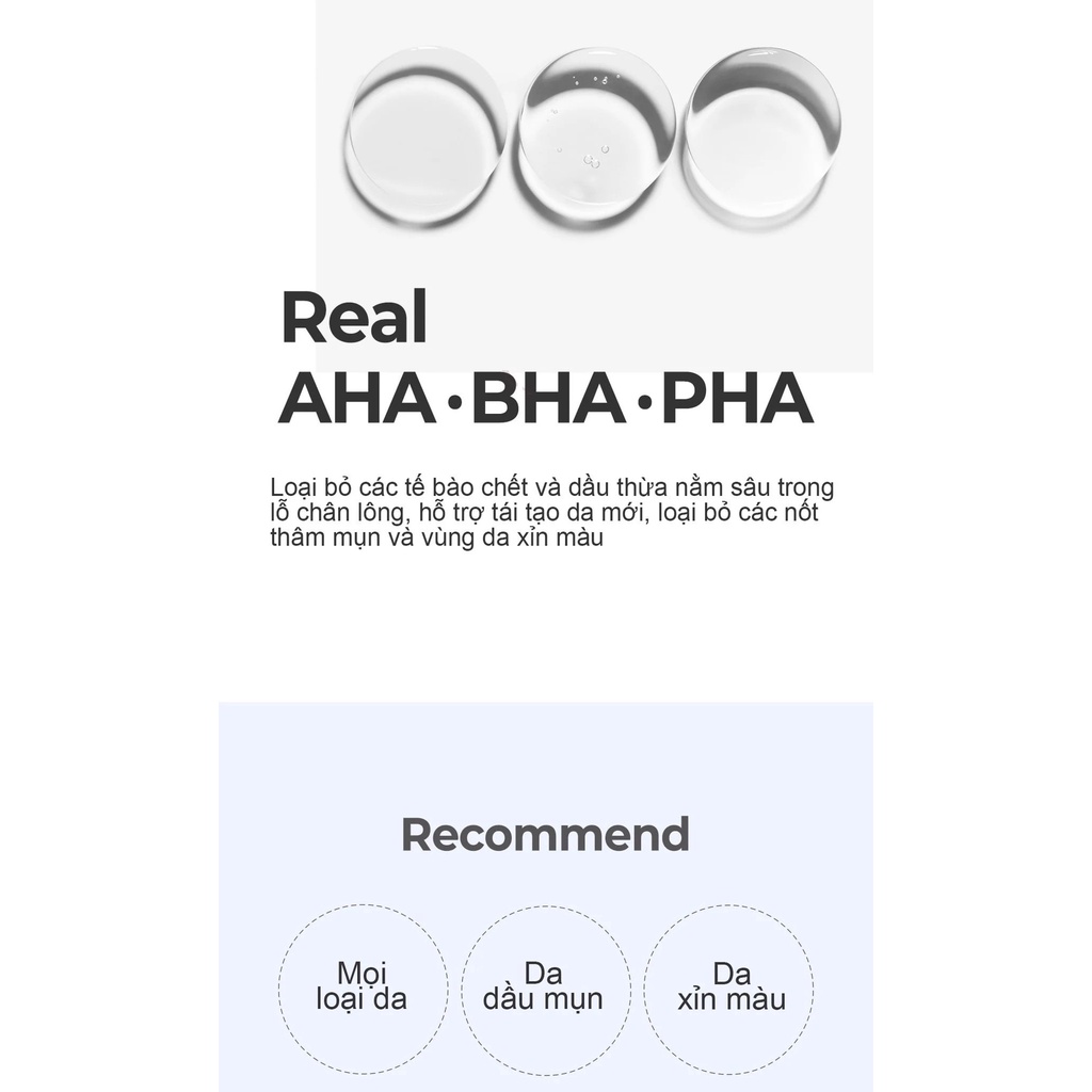 Mặt Nạ Tẩy Tế Bào Chết, Dưỡng Sáng Da Some By Mi Real AHA-BHA-PHA Calming Care Mask 20g - AHA-BHA-PHA