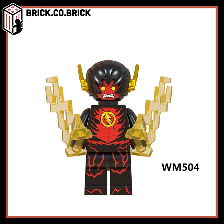 WM504 - WM505 Reverse Flash (Daniel West) Đồ chơi lắp ráp minifigures và non lego siêu anh hùng super heroes Marvels/ DC