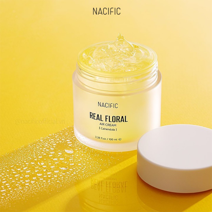 Kem dưỡng hoa cúc NACIFIC Real Floral Air Cream Calendula 100ml