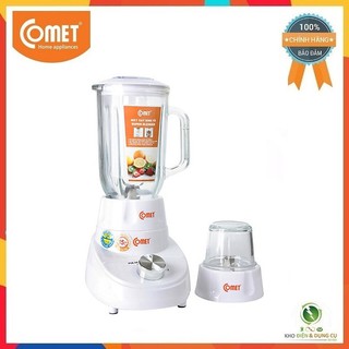 MÁY XAY SINH TỐ 2 CỐI THỦY TINH SIÊU BỀN COMET CM9976 ( 1.25 LÍT - BẢO VỆ CHỐNG QUÁ NHIỆT )