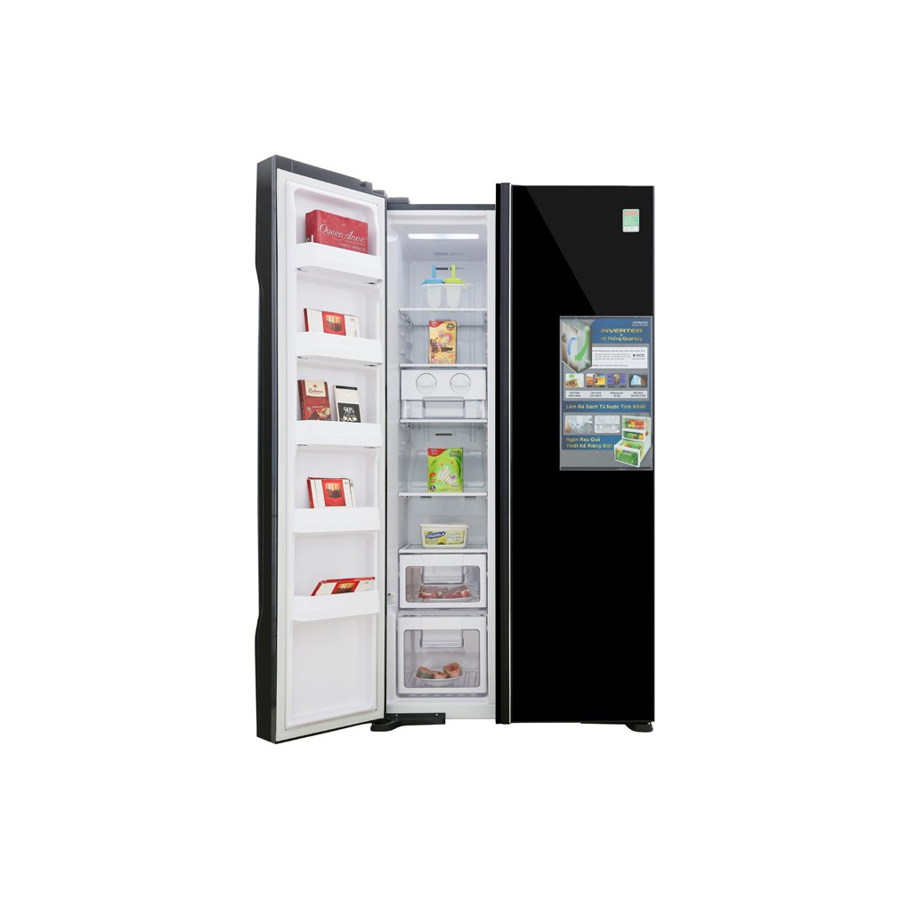 Tủ Lạnh HITACHI Inverter 600 Lít R-FM800PGV2(GBK) (Miễn phí giao tại HCM-ngoài tỉnh liên hệ shop)