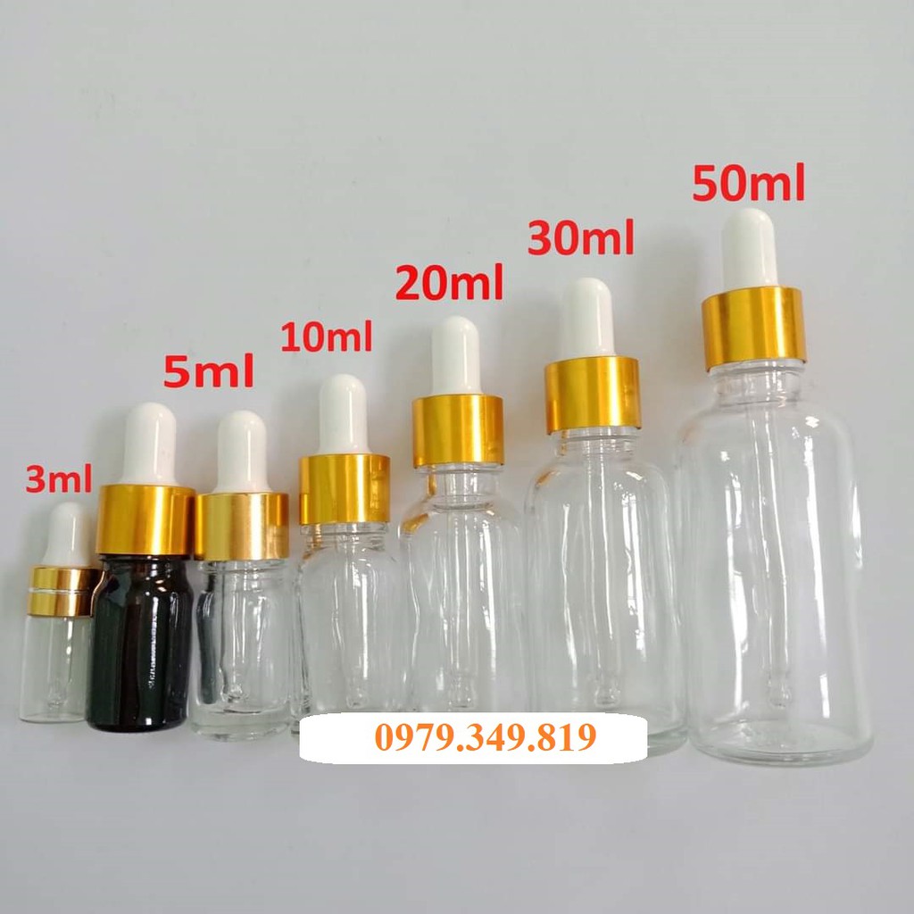 Lọ chiết serum 5ml, 10ml, 20ml, 50ml