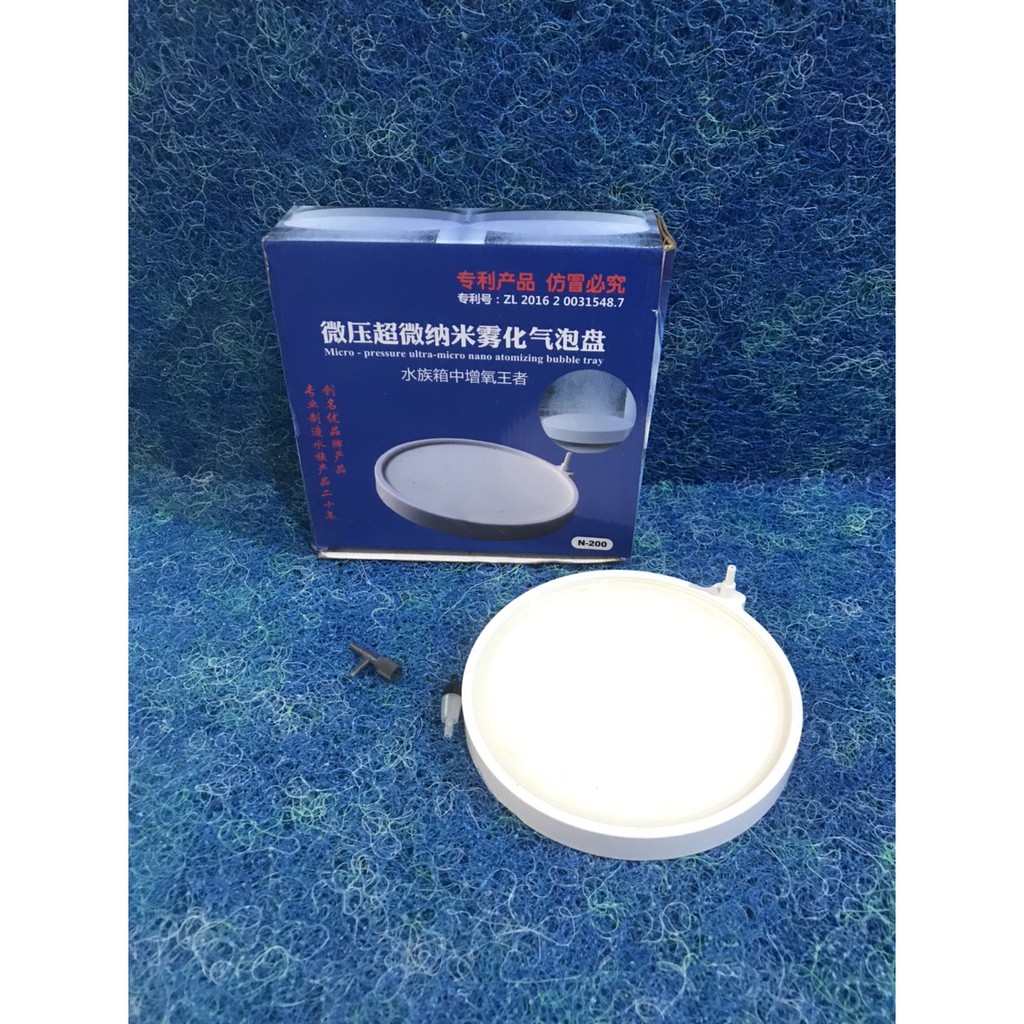 Đĩa sủi khí siêu mịn N200, đĩa sủi giúp tăng oxy cho hồ Koi giúp cá hấp thụ oxy tốt hơn. Đĩa Đài Loan