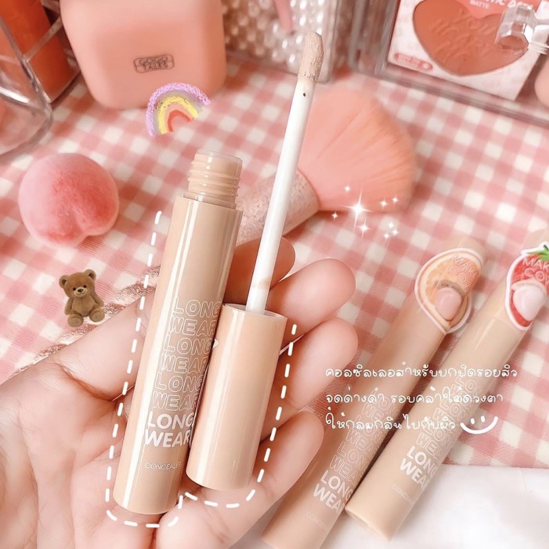 HOT TAOBAO — Kem Che Khuyết Điểm KISS BEAUTY Trái Cây Thần Thánh Che Mọi Khuyết Điểm Trên Da Kem Nền KISSBEAUTY