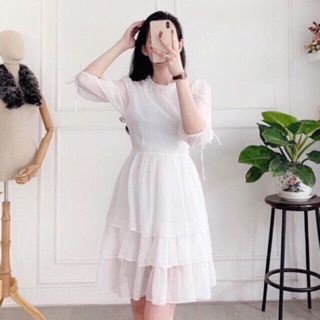 Đầm voan tiểu thư
