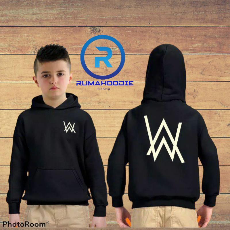 Áo Hoodie In Hình Alan Walker Thời Trang Dành Cho Trẻ Nhỏ