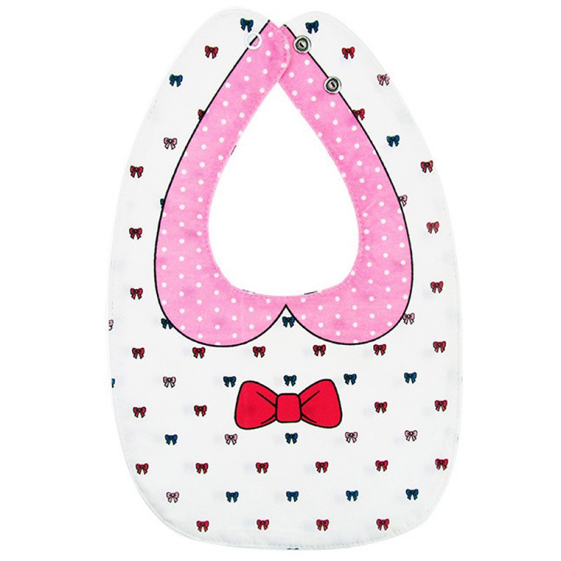 Yếm Ăn In Hình Dễ Thương Cho Bé