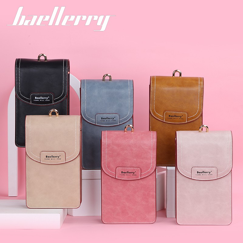 Baellerry N8608 Women's Bags Fahion Zipper Bags of Large Capacity , Casual Long Wallet Shoulder Bag