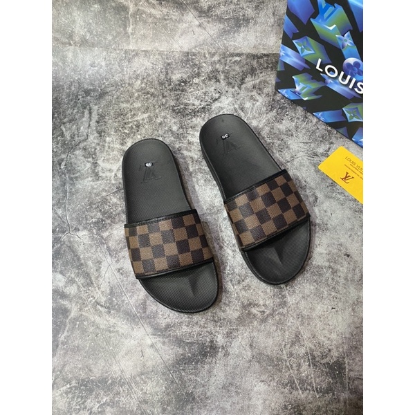 ✅CHUẨN 1:1✅ Dép quai ngang LV Fullbox bill hàng cao cấp có sẵn !!