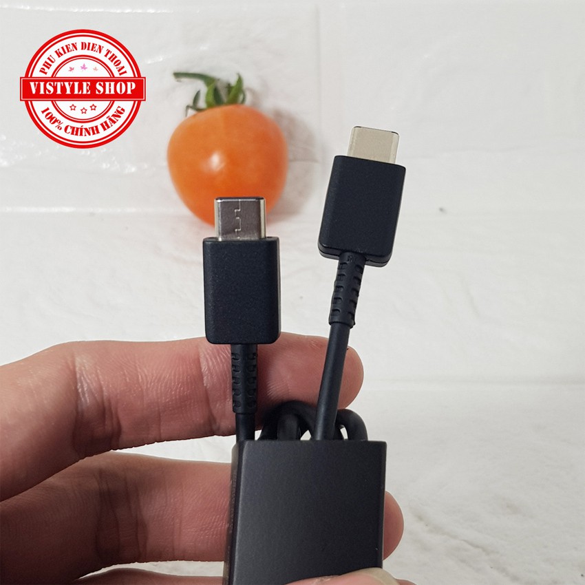 Sạc Nhanh Samsung 25W, PD Sử dụng cho Samsung Note 10, S20, S21, A80, A51, A52 - Vistyle