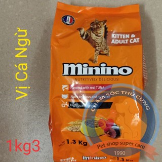 Thức Ăn Minino 1Kg3 Cho Mèo Vị Cá Ngừ