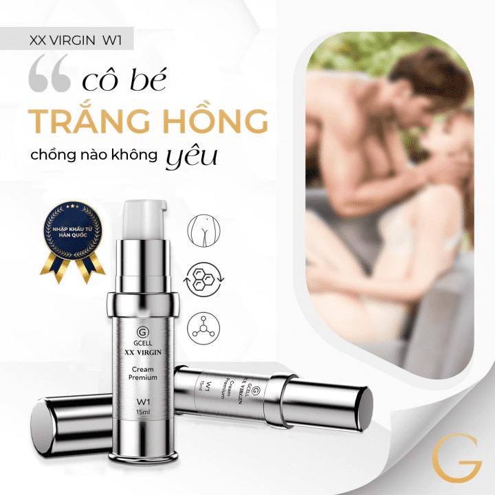 Kem Làm Hồng Nhũ Hoa, Vùng Kín BQCell XXVirgin Cream Premium 5ml