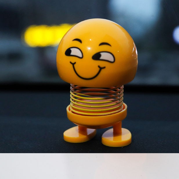 Thú Nhún Emoji con lắc lò xo siêu yêu