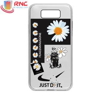 Ốp lưng Samsung Note 8 Hoa Cúc Peaceminusone dẻo trong Silicone in hình(sản phẩm có 6 mẫu)