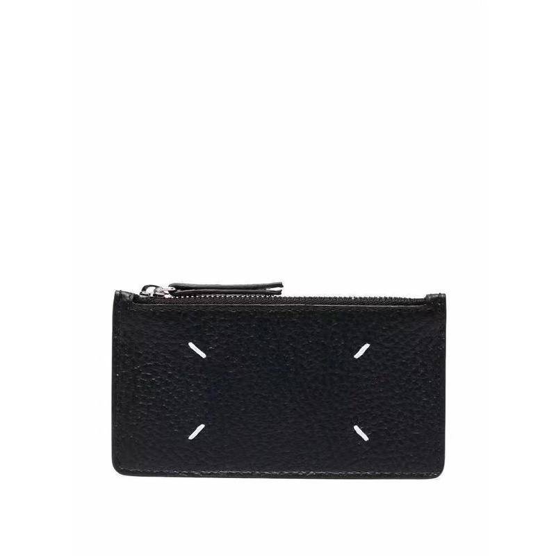 Ví Da Dáng Dài Có Khóa Kéo MM6 MM6 Thời Trang Cao Cấp