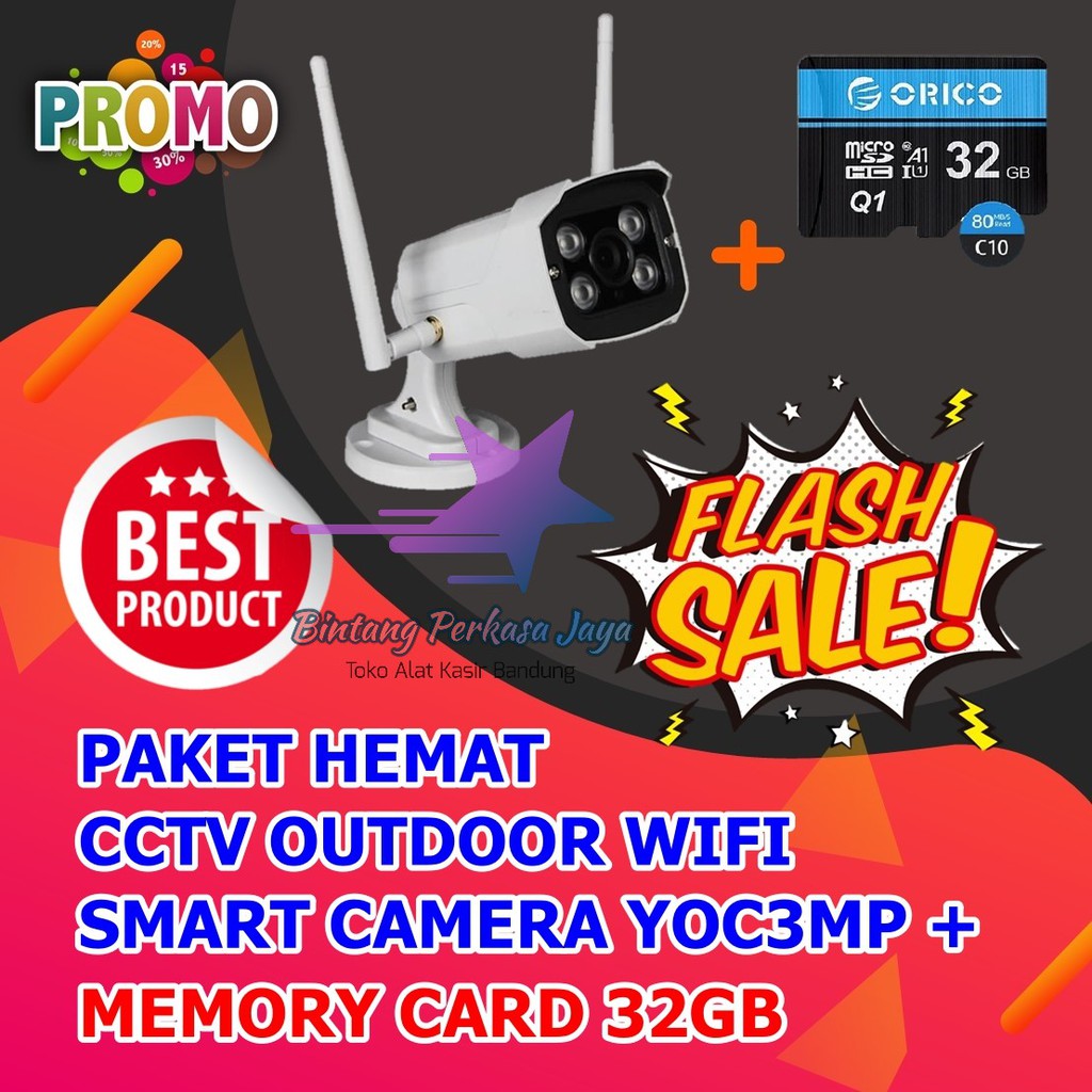 ORICO Thẻ Nhớ Ngoài Trời 720p 2mp Cctv + 32gb Micro Sd