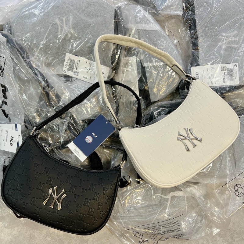 TÚI KẸP NÁCH MLB LOGO CHÌM