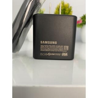 Sạc nhanh 45w, note10 plus, s20 utra, lattop, macbook, chính hãng samsung 100%