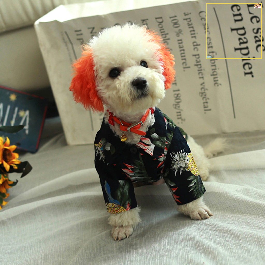 Áo Thun Cotton In Họa Tiết Cho Thú Cưng