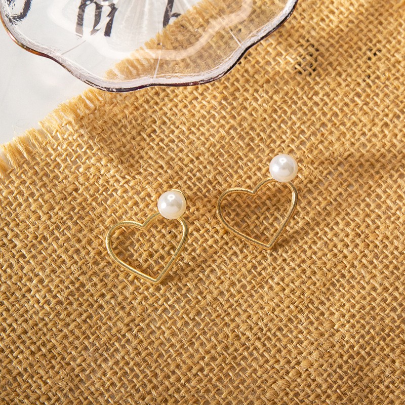 CREATIVE Hoa Tai Đính Ngọc Trai Nhân Tạo Thiết Kế Thanh Lịch