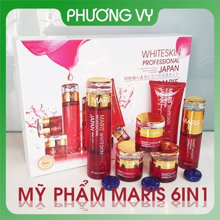 [SIÊU SALE] Bộ mỹ phẩm Maris 6in1, chuyên làm mờ nám, tàn nhang và dưỡng trắng da, kem nám Nhật Bản, mỹ phẩm Maris.