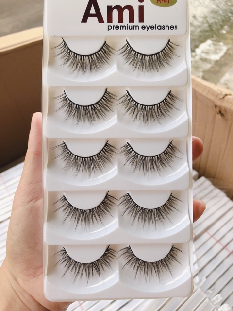 Ami A47 Lông Mi 5 Đôi Cô Dâu Siêu Xinh