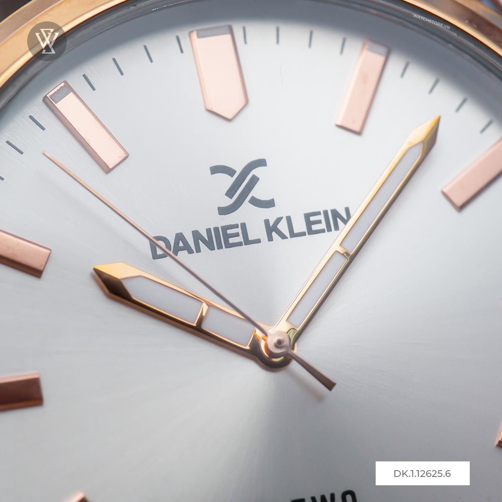 Đồng Hồ Quartz Nam Daniel Klein WATCHSTORE DK.1.12625.6 Mặt Kính Khoáng 43mm, Dây Kim Loại, Vỏ Thép Không Gỉ