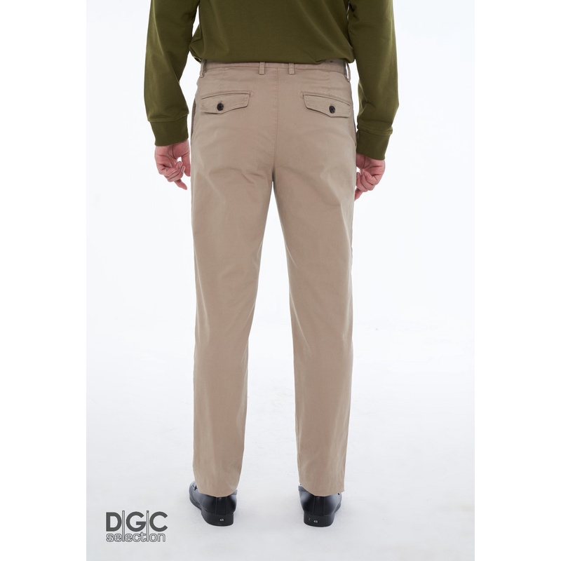 Quần khaki Nam không ly REGULAR FIT DGCs - SQKCB17M