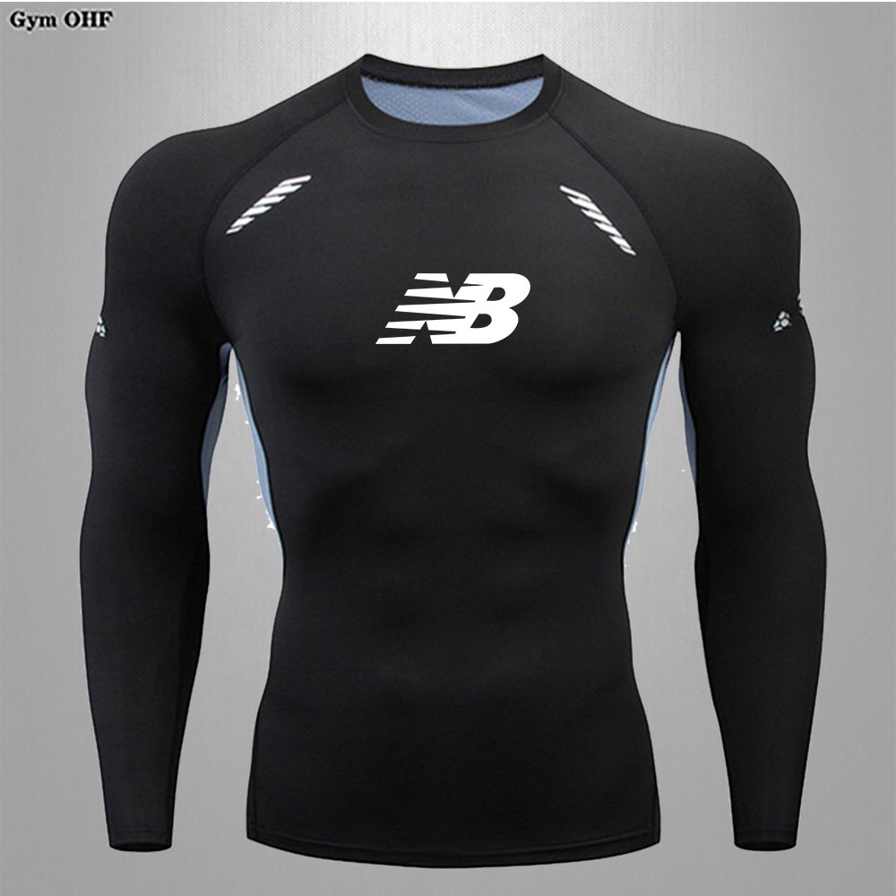Áo thun nam GYM OHF bó sát thương hiệu cao cấp