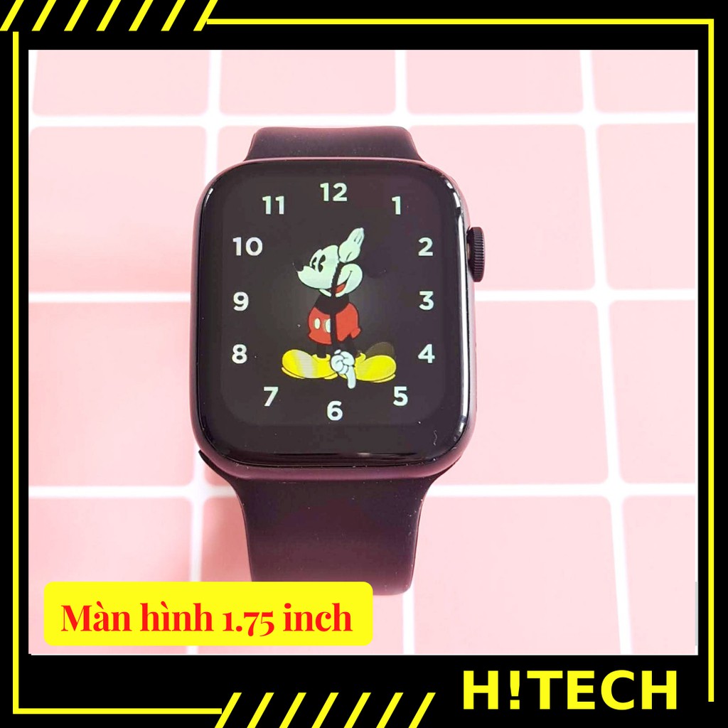 Đồng hồ thông minh [ Hitech.net ] Smart watch nghe gọi 2 chiều,chống nước, giao diện tổ ong thể hệ 6 X8 Max