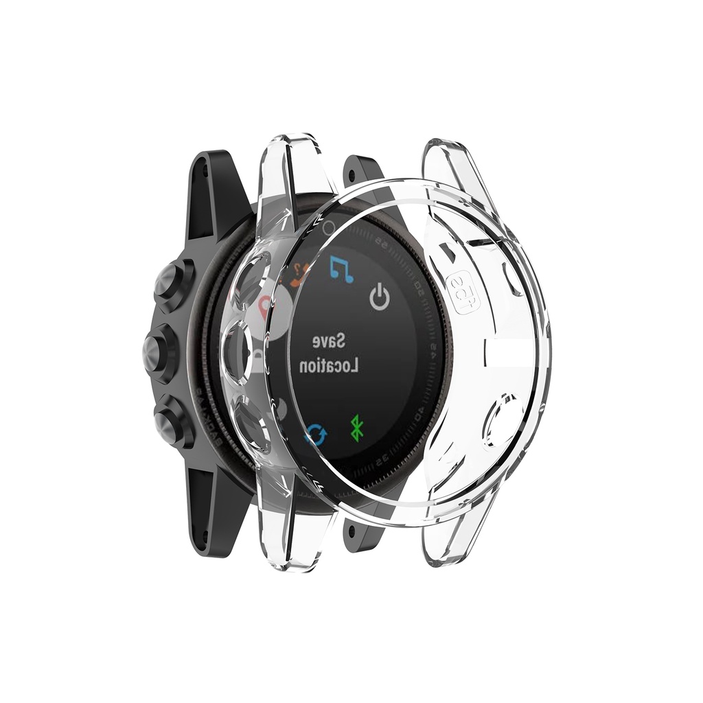Vỏ TPU silicon mềm bảo vệ thích hợp cho đồng hồ thông minh Garmin Fenix 5 5s 5x Plus