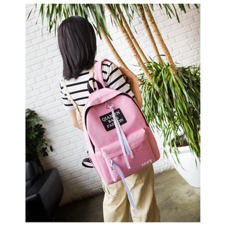Balo học sinh, Balo nữ, Balo đi học kiểu dáng thời trang siêu HOT (Hồng)