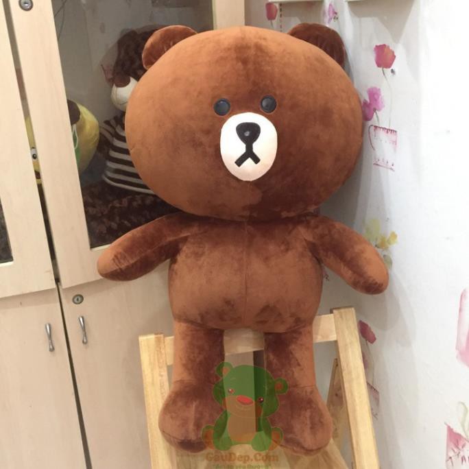 [FreeShip – Xả kho]  Gấu Teddy Brown khổ vải 1m nhỏ dễ thương - Guco