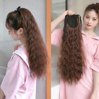 Tóc giả đuôi ngựa WIGSIN kiểu xoăn bồng bềnh xinh xắn dành cho nữ