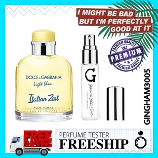 ✦GH✦ Nước Hoa Nam Light Blue Italian Zest Pour Homme 5ml/10ml/20ml