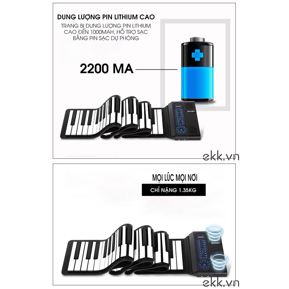 Đàn Piano Phím Cuộn Cao Cấp - Home and Garden