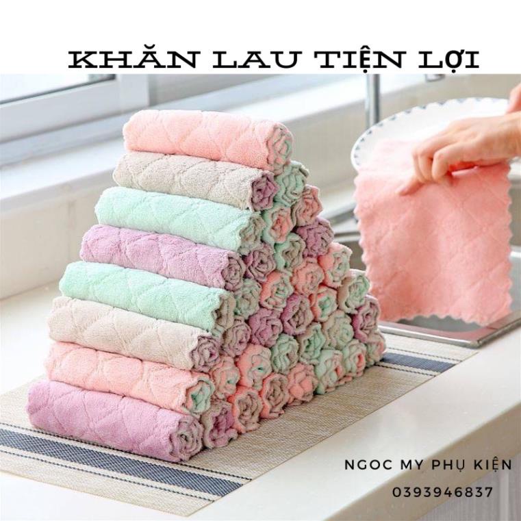 KHĂN ĐA NĂNG - SIÊU THẤM HÚT - DỄ GIẶT - KHÔNG RA LÔNG