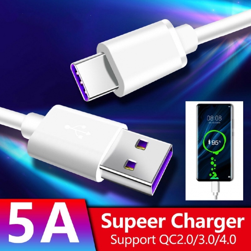 Dây cáp sạc nhanh Ankndo USB Type C 5A chất lượng cao cho điện thoại Huawei/Xiaomi/Samsung