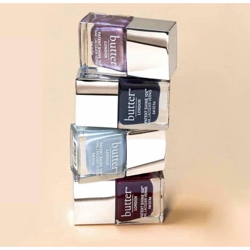 [BILL MỸ] SET 4 CHAI SƠN MÓNG TAY BUTTER LONDON MỖI CHAI 6ML CỦA MỸ