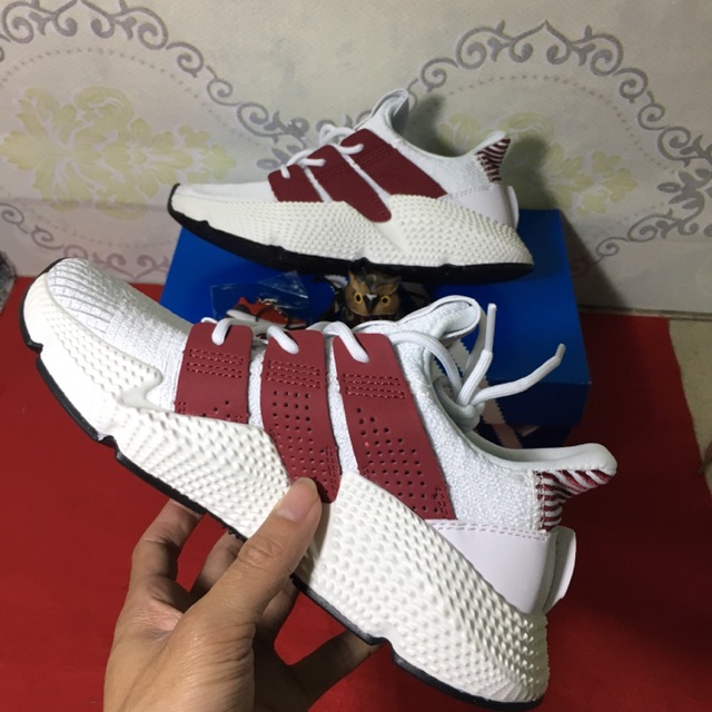 Giầy Adidas prophere ( trắng - đỏ)