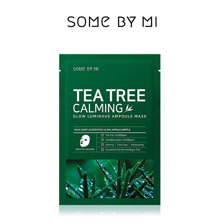 Mặt Nạ Chiết Xuất Tràm Trà Làm Dịu Da, Giảm Mụn Some By Mi Tea Tree Calming Sheet Mask 25g
