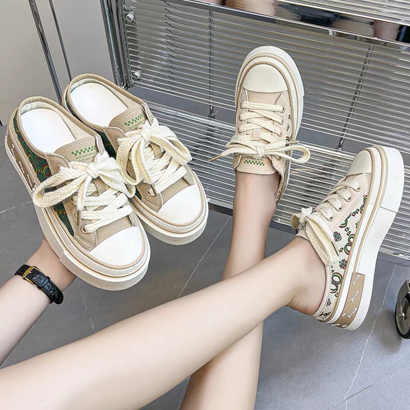 Giày sục nữ đạp gót OO siêu đẹp