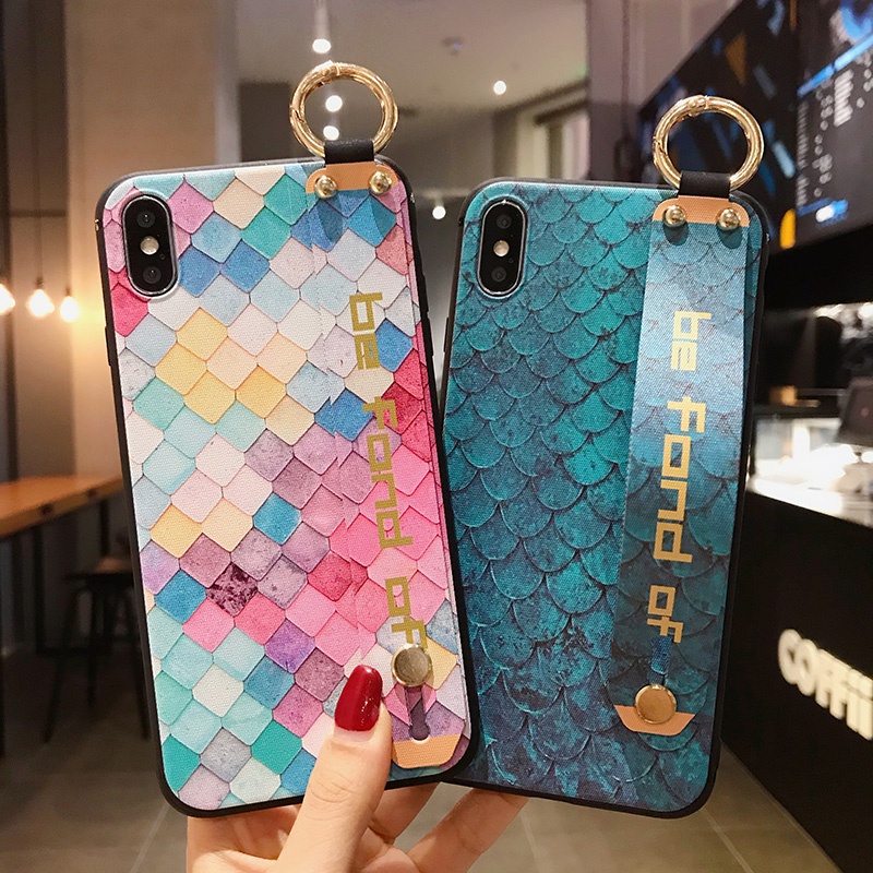 Ốp Điện Thoại Họa Tiết Doraemon Gắn Dây Đeo Cổ Tay Cho Samsung S22 S21 ultra S20FE S20 ultra note 20 ultra