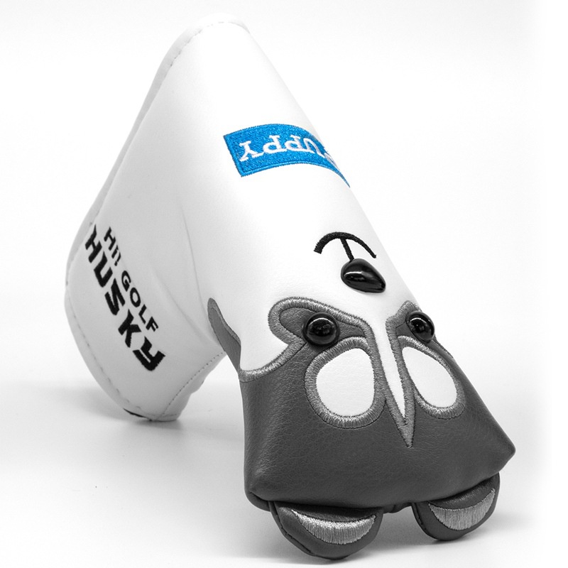 Vỏ Bọc Đầu Gậy Đánh Golf Bằng Da PU In Họa Tiết Akita Dễ Thương Tiện Dụng