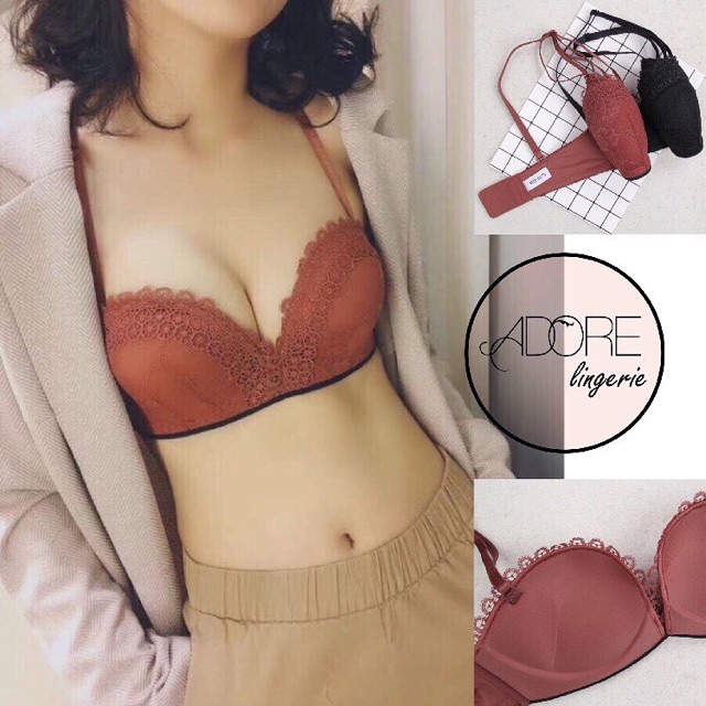 [CÓ ẢNH CHỤP THẬT] BỘ ĐỒ LÓT NỮ ĐÚC DÀY SIÊU ĐẨY NÂNG KÈM QUẦN 3320 | BigBuy360 - bigbuy360.vn