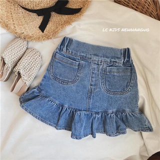 Cô Gái Váy denim mùa hè mới