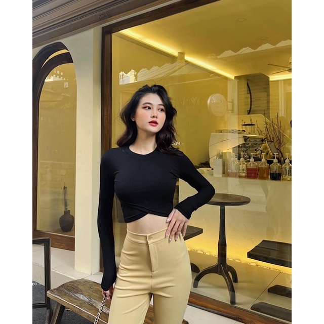 ÁO CHÉO EO BASIC▪Basic Croptop