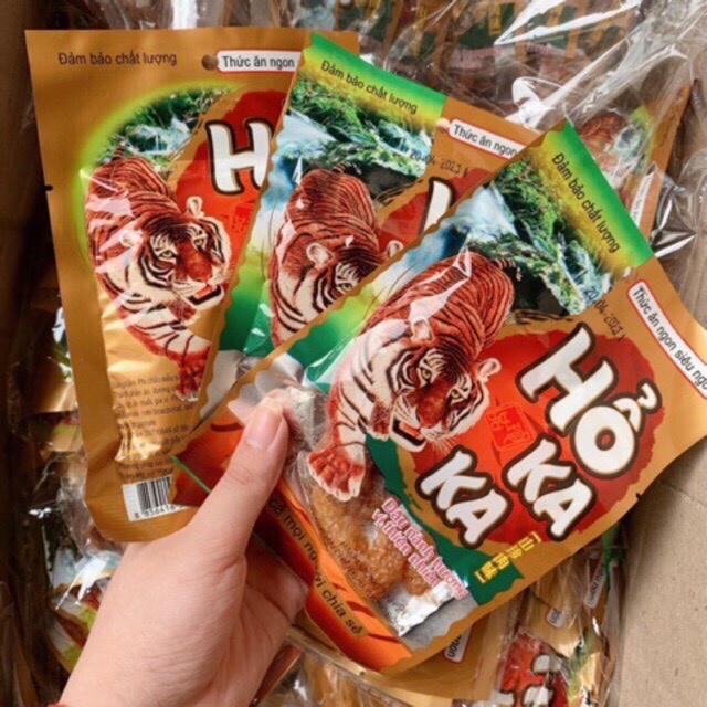 Hổ Ka Ka Đậu ( Được kết hợp từ bột đậu tương và gia vị) Siêu ngon
