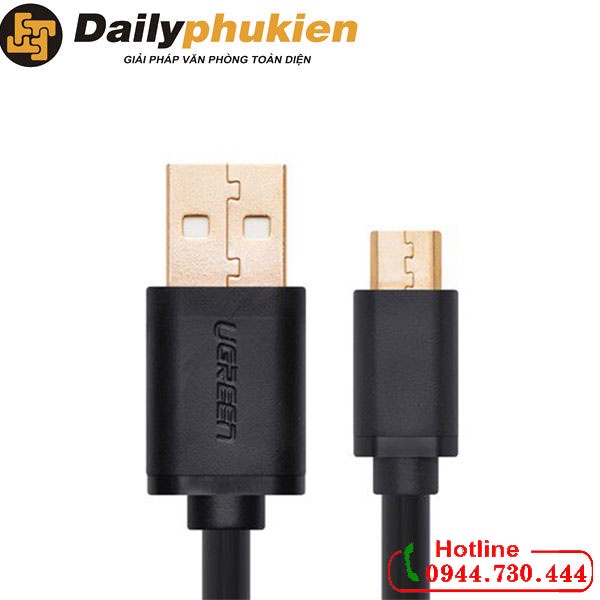 Cáp micro USB dài 0,5m Ugreen 10835 dailyphukien